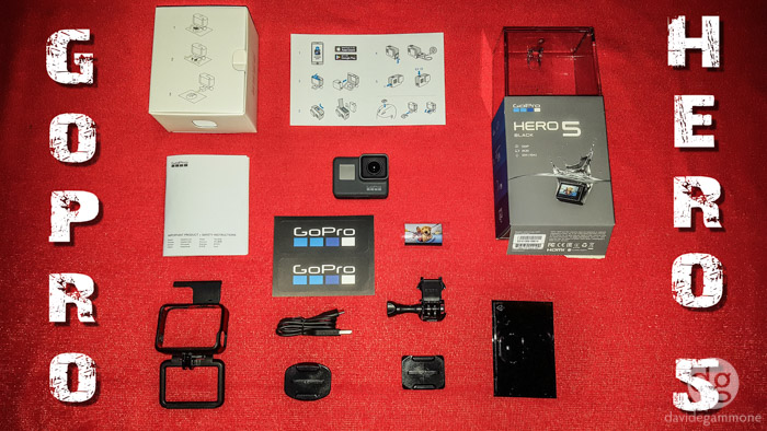 GoPro HERO5 Black Unboxing e primo avvio